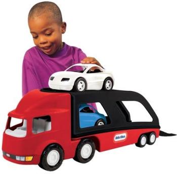 Little Tikes Camion porte voiture rouge/noir LT 48