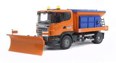 Camion Scania R-Serie Sableuse Déneigement avec La