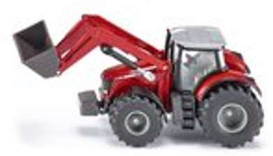 Tracteur Massey Ferguson avec chargeur frontal - 1