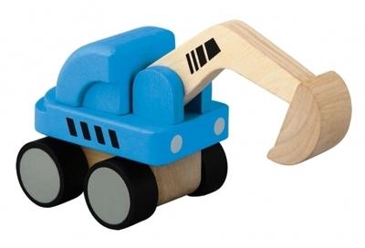Camion Pelleteuse PlanToys - Jouet en Bois
