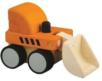 Camion Bulldozer PlanToys - Jouet en Bois