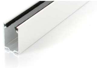 Coulisse en U pour volet roulant en aluminium 40 x