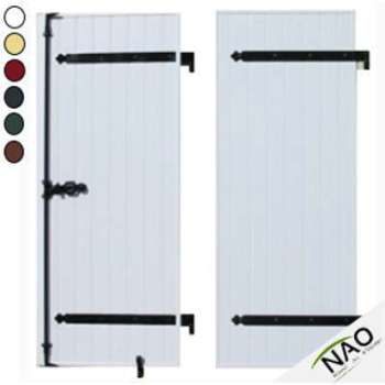 Volet battant aluminium isole penture et contre penture Volet battant aluminium isole