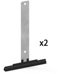 Attache tablier à visser pour lame de 8 mm