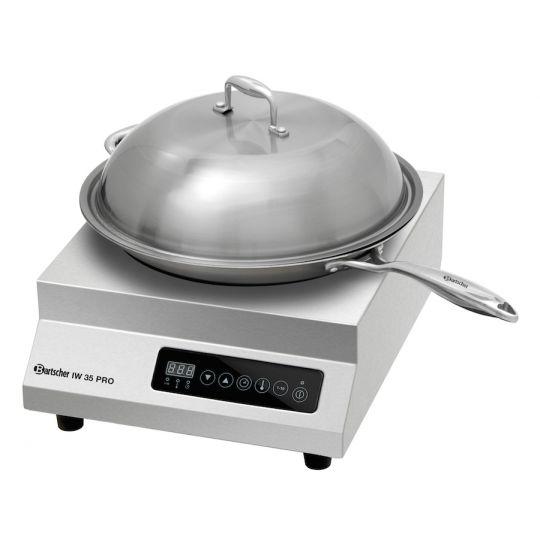 Wok induction ø30cm + sauteuse BARTSCHER