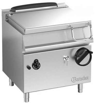 Braisière Basculante Gaz 13kW Basculement Manuel 2