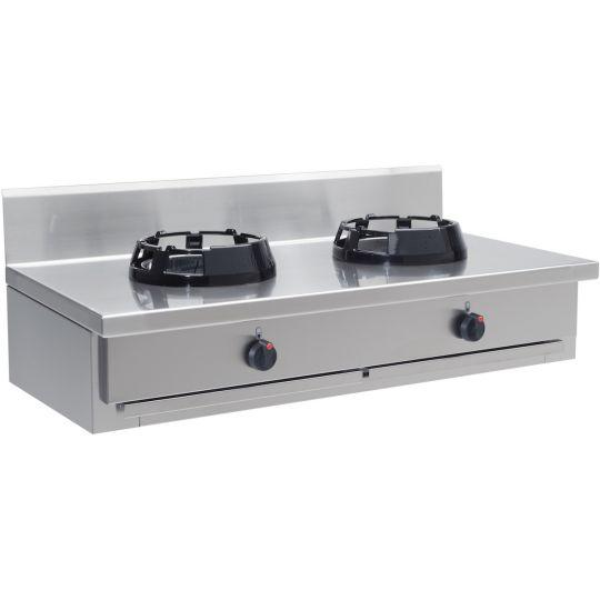 Wok gaz série 700 - 2 feux CASTA