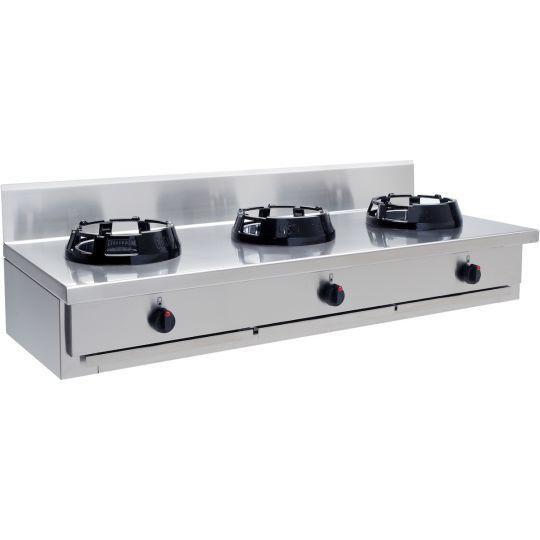 Wok gaz série 700 - 3 feux CASTA