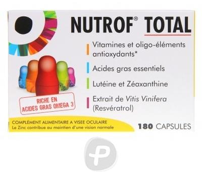 THEA - NUTROF TOTAL 180 Capsules