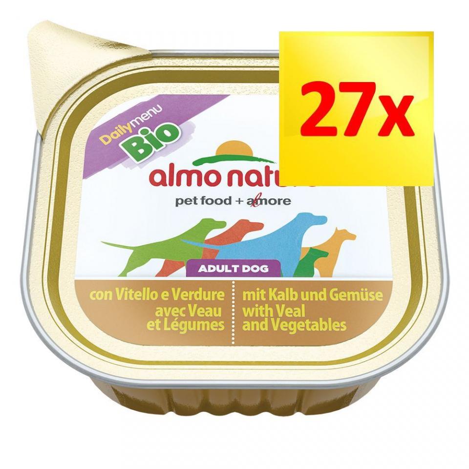 lot almo nature bio pate 27 x 300 g poulet pommes de terre