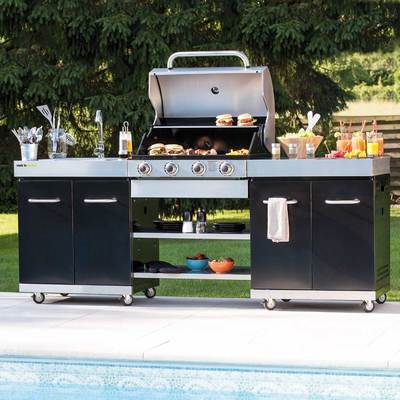 Cuisine dextérieur Summer Noir - Cookin garden