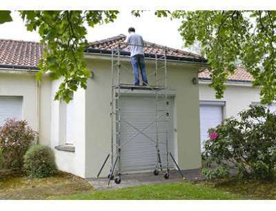 Echafaudage Aluminium QuadUP 4,70 m