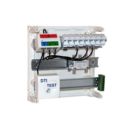 ELESYS Tableau de communication 8 RJ45 Grade 1 GA8