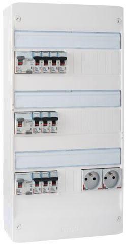 LEGRAND Tableau électrique Drivia pré-équipé 3 ran