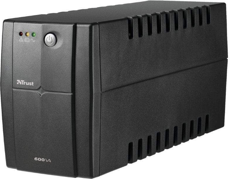 Onduleur ASI 600VA avec batterie de rserve+2 prises alimentation contre — free download