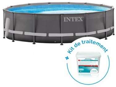 Intex Piscine Ultra Silver 457 X 274 X H122m