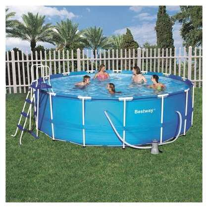 Bestway Piscine Tubulaire 4m12x2m01x1m22