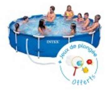 Intex Piscine Tubulaire 366 X 076 M