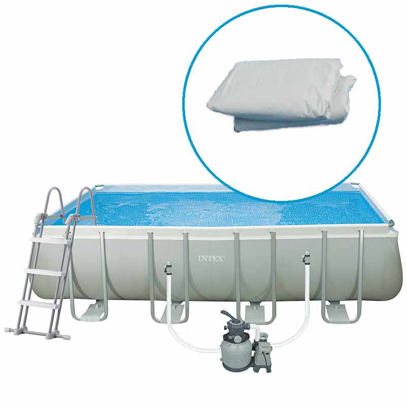 Intex Piscine Ultra Silver 457 X 274 X H122m