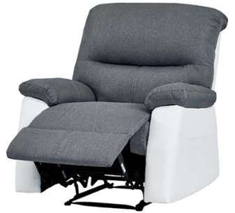 Fauteuil En Pu Gris