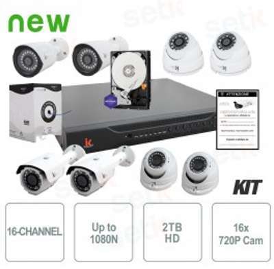 IP DVR 8 Canaux Trhybride AHD ANALOGIQUE 1080N HDMI SILVER VERSI ST5A83H